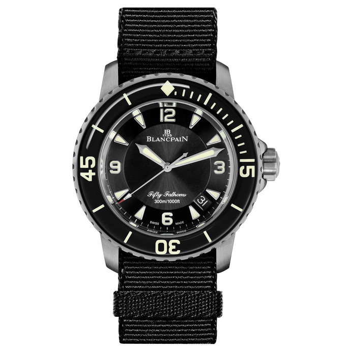 Replica Blancpain Fifty Fathoms Automatique Watch 5015-12B30-NABA